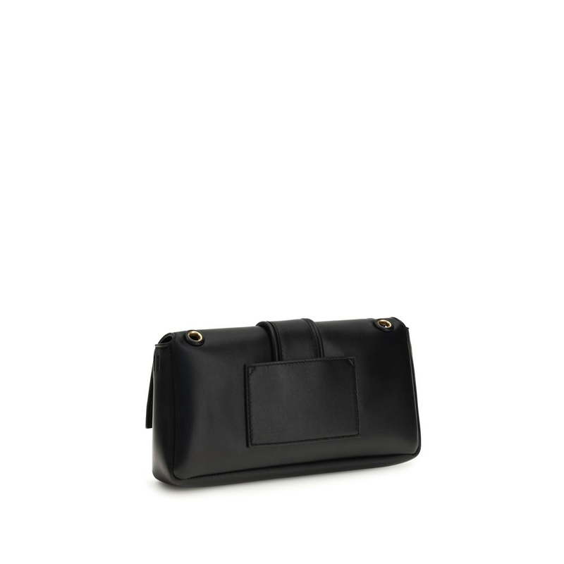 Black lamb ovis aries aries shoulder bag-null