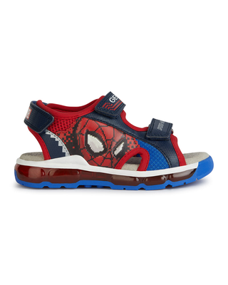 Παπουτσια geox boy, Blue-red, medium