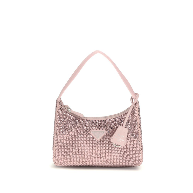 Multicolor viscose shoulder bag-null