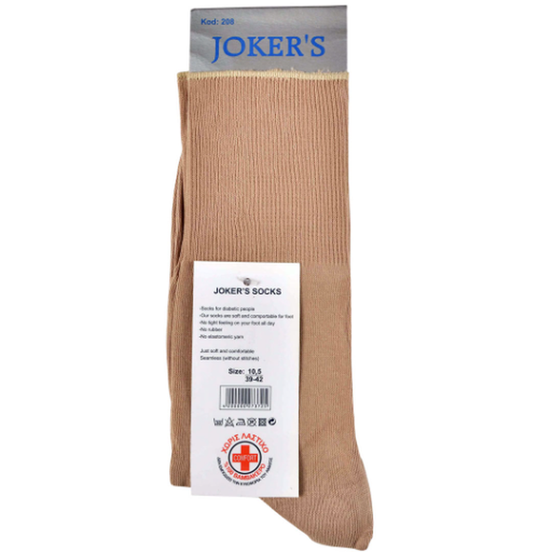 Mens socks without elastic 100 mercerized cotton #208-null