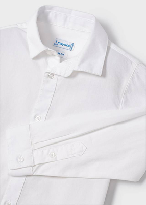 Πουκαμισο μακρυμανικο bacic, White, medium