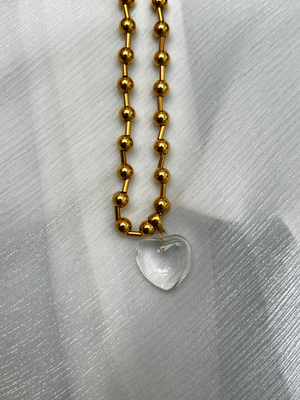 Heart necklace, , medium