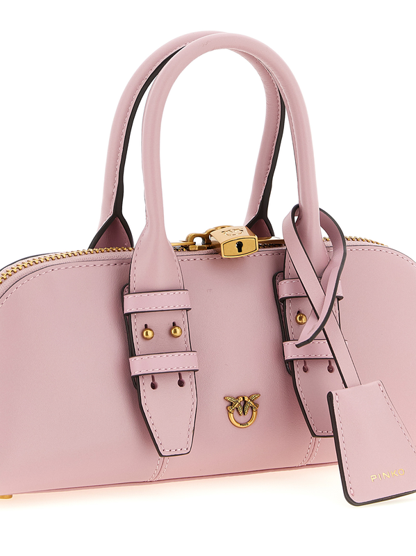 Multicolor cowhide handbag-null