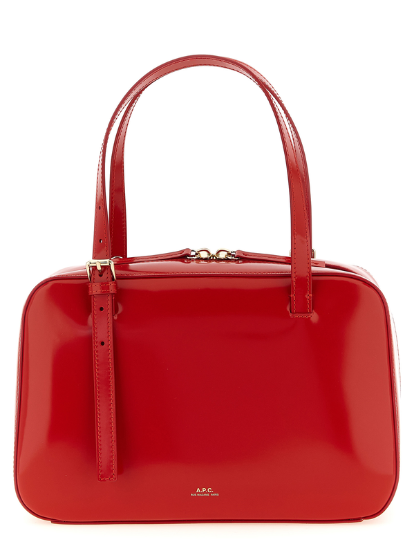 Multicolor cowhide handbag-null