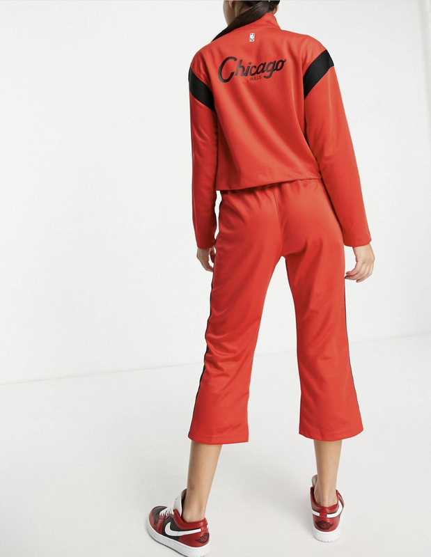 Nba chicago bulls womens zip top image number null