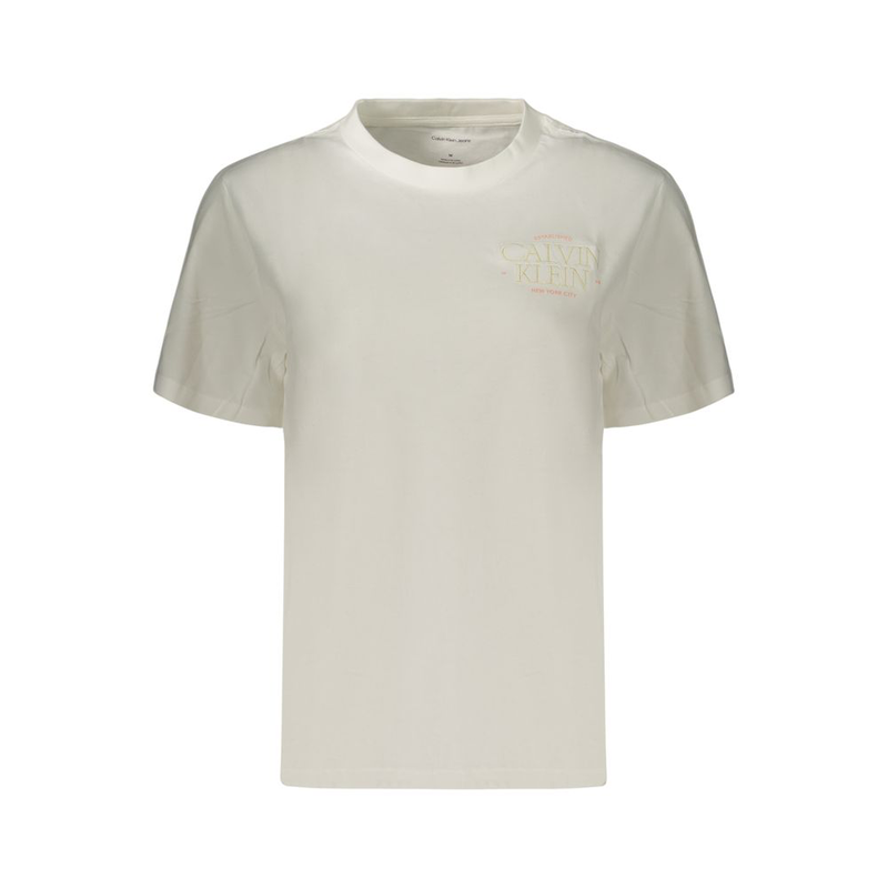 White cotton women's t-shirt-null