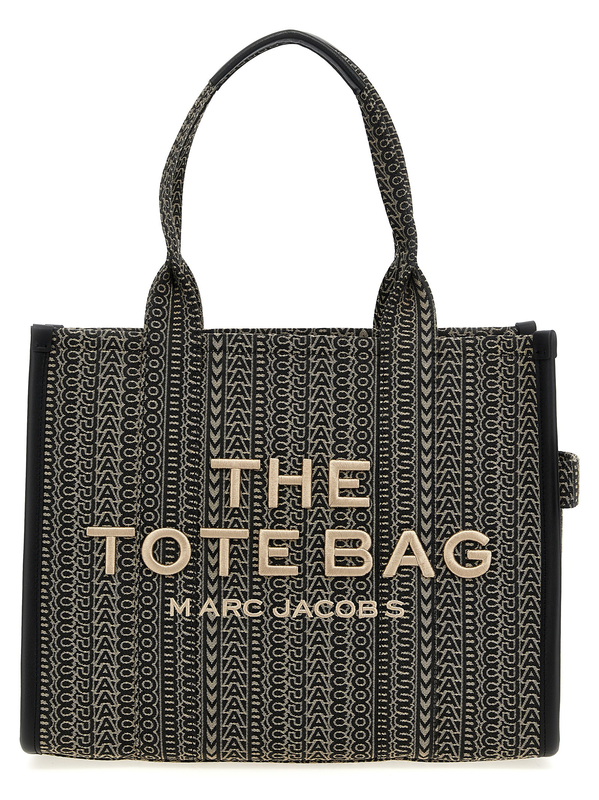 Beige cotton tote bag-null