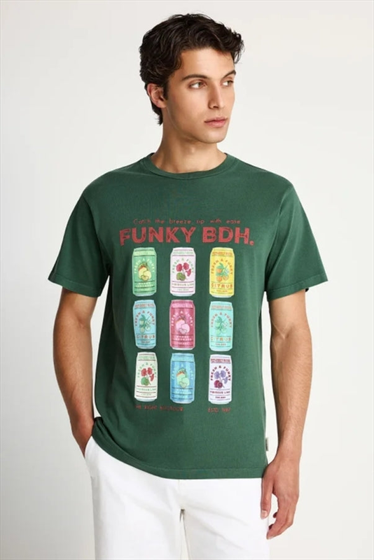 T-shirt km with print - funky buddha-null