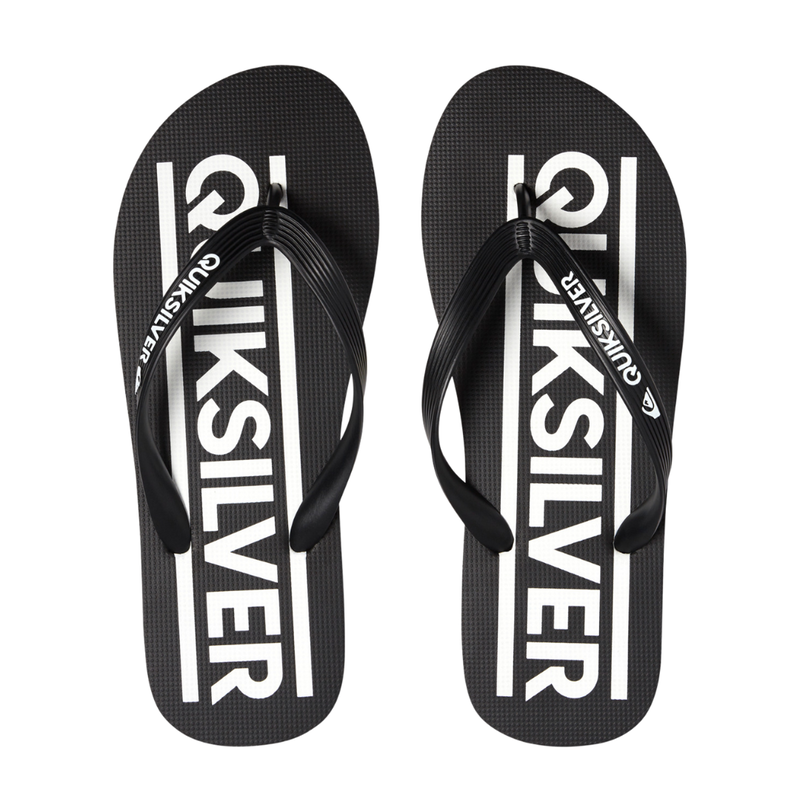 Quiksilver java wordmark boys flip flops black aqbl100260-xkkw image number null
