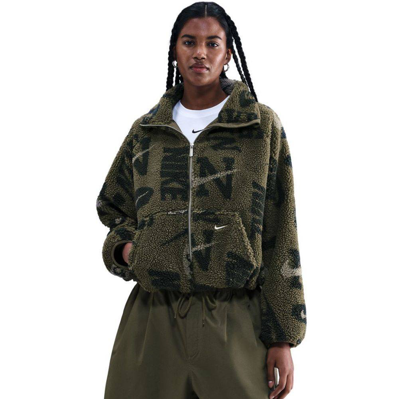 Nike sportswear womens high-pile fleece jacket-null