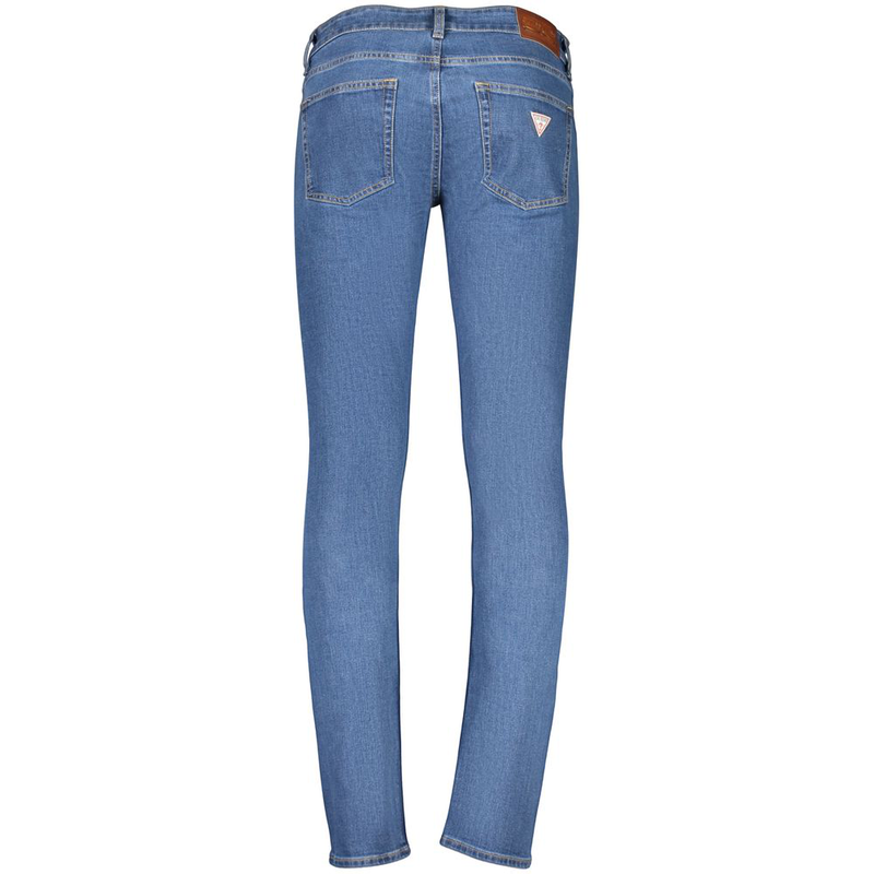 Blue cotton men's jean-null