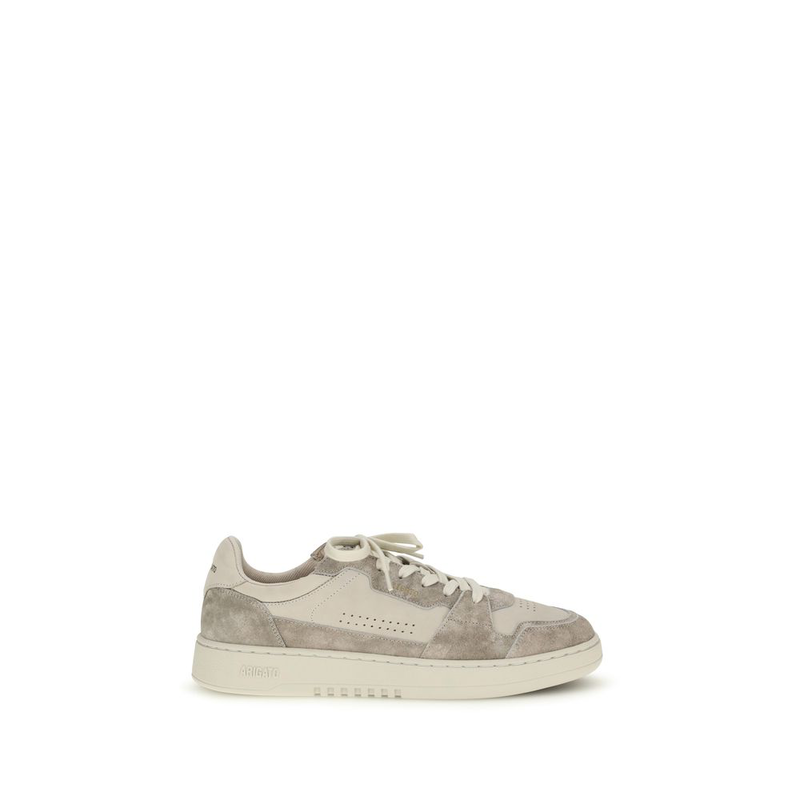 Gray calf leather bos taurus low top sneakers-null
