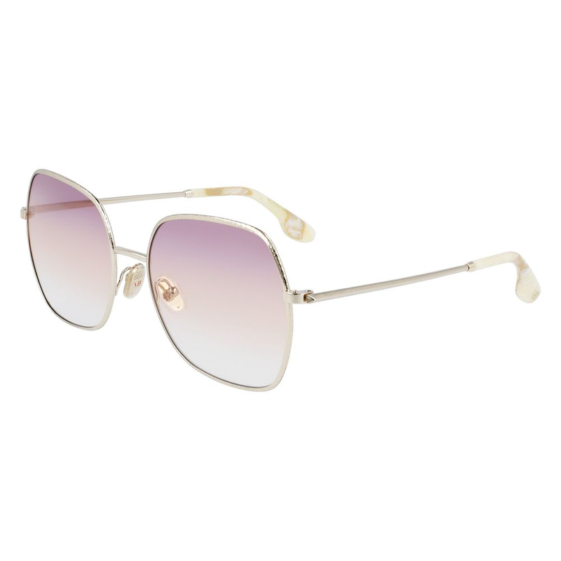 Gold metal sunglasses-null