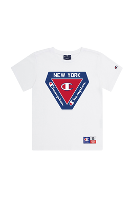 Champion boy crewneck t-shirt (306719), White, medium