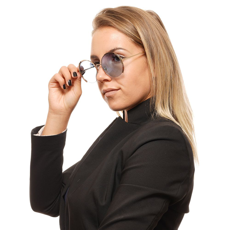 Gold metal sunglasses-null