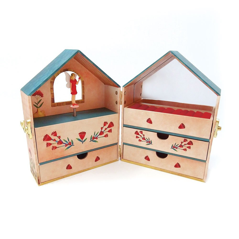 Fairyhouse music jewellery box, , medium image number null