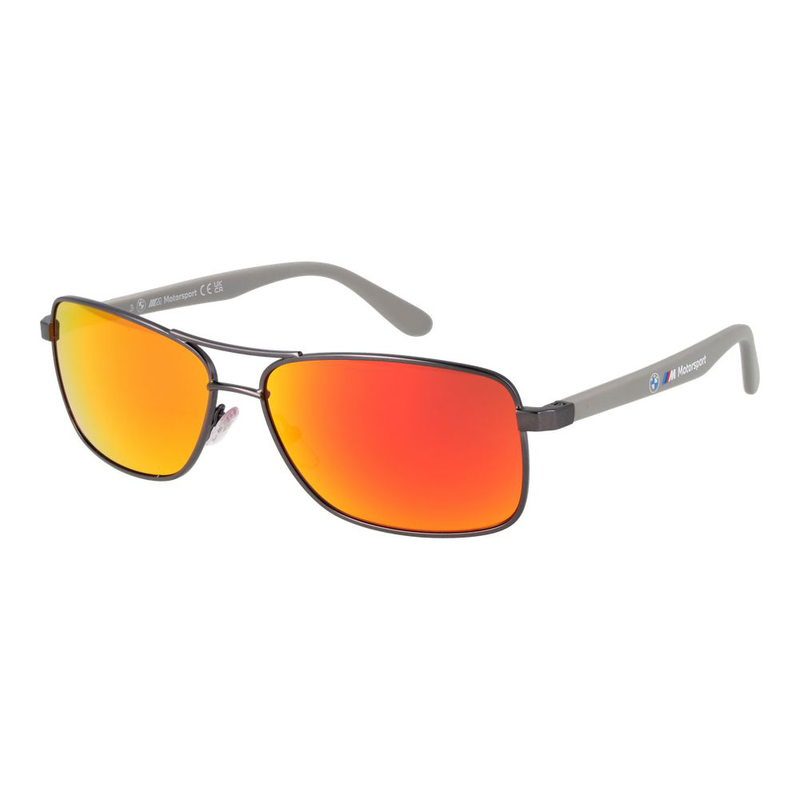 Gray metal sunglasses-null