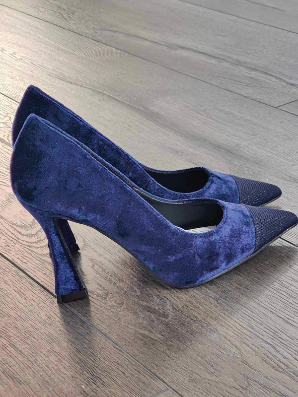 Blue high heels image number null