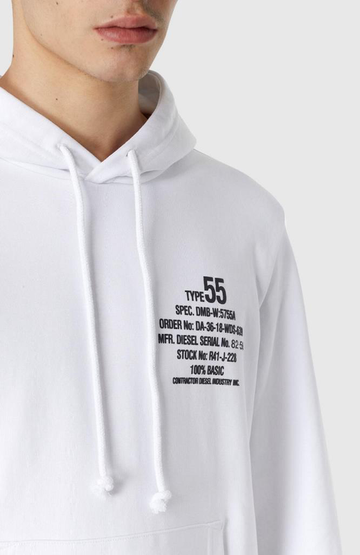 Diesel s-ginn-hood-k26 sweat-shirt-null