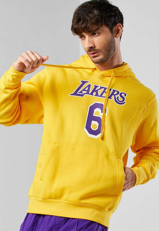 Product image: Nba la lakers lebron james fleece hoodie-null