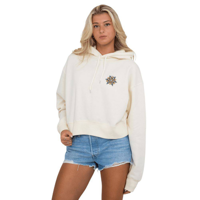 Heart set hood, Off White, medium