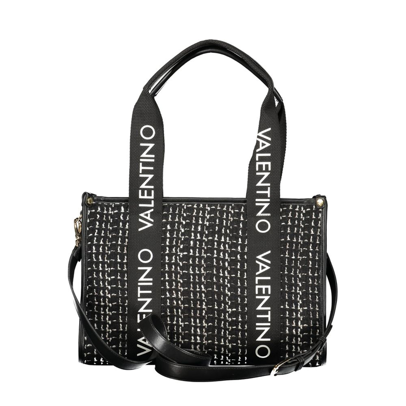 Nero polyester women handbag-null
