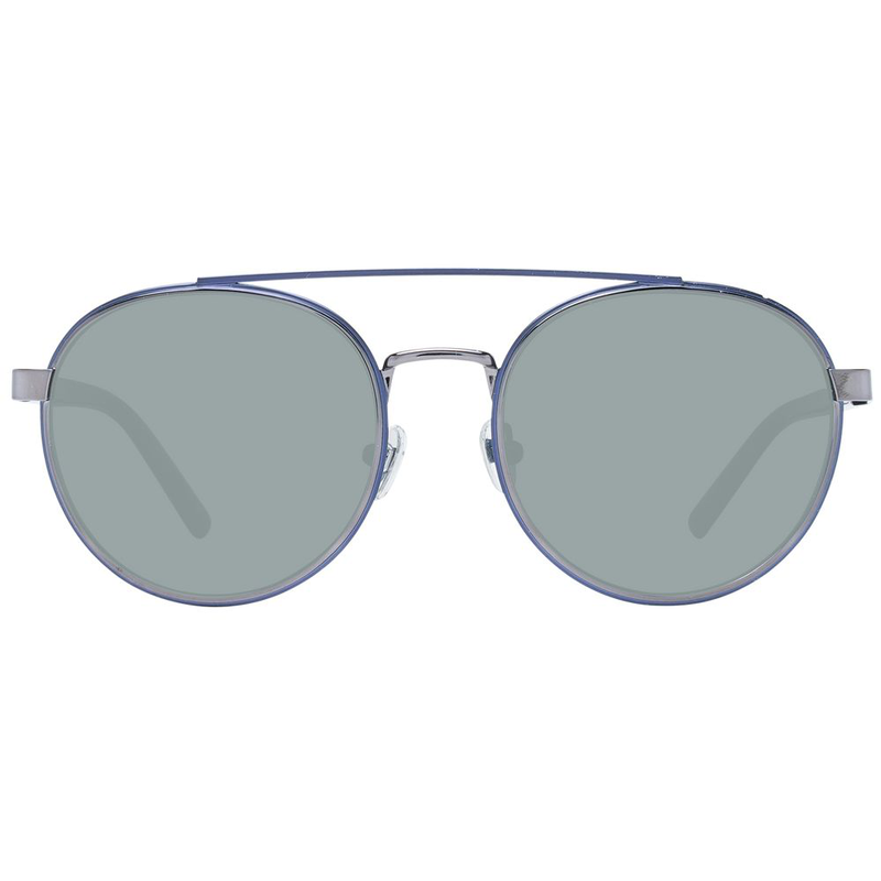 Blue metal sunglasses-null