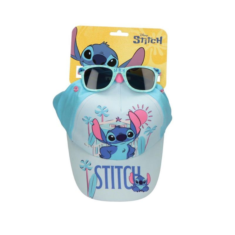 Stitch sunglasses and cap set 2200010740-null