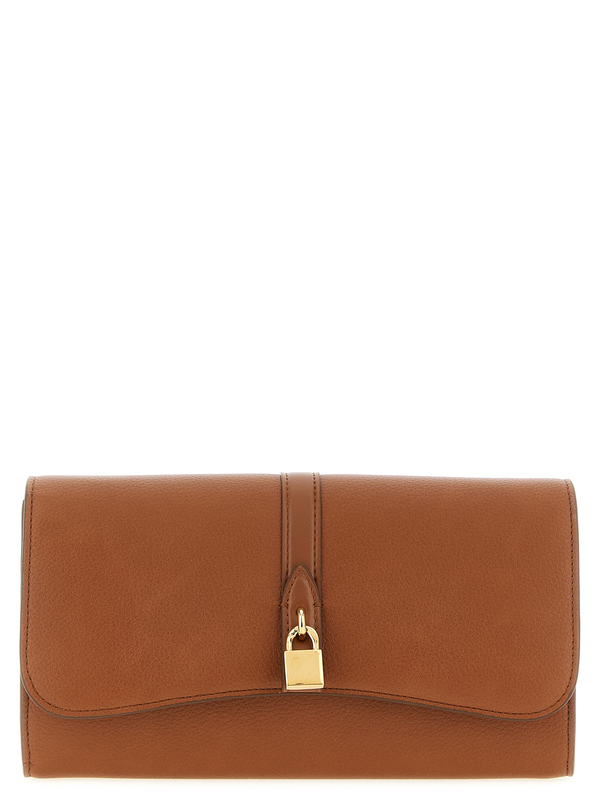 Brown polyamide cardholder-null