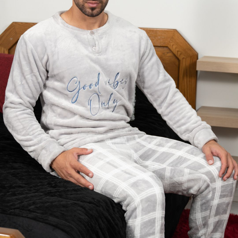 Men pajama velvet fleece #q2746 image number null