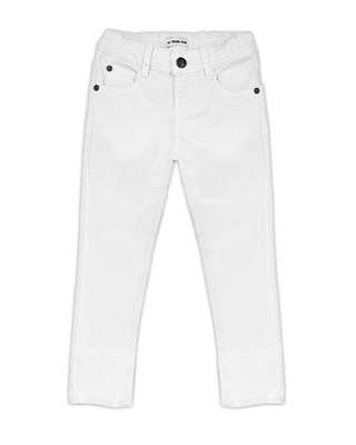 Trousers le trone noir boy, White, medium