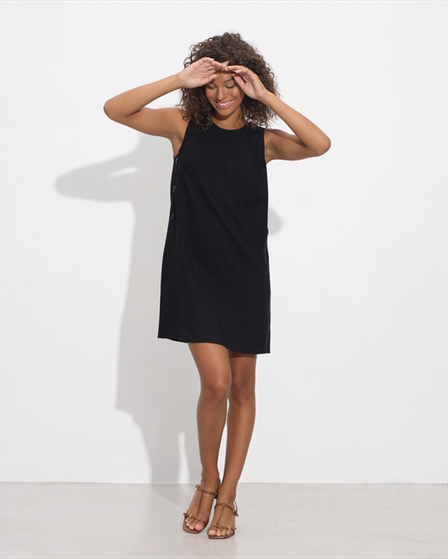 Product image: Short dress sides button-null