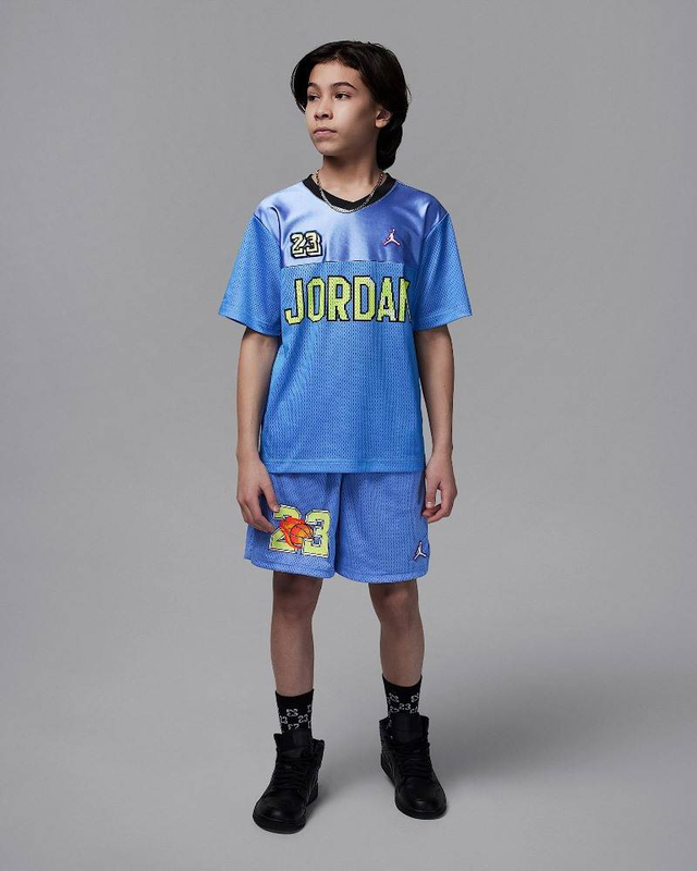 Boys customized Air soccer jers-null