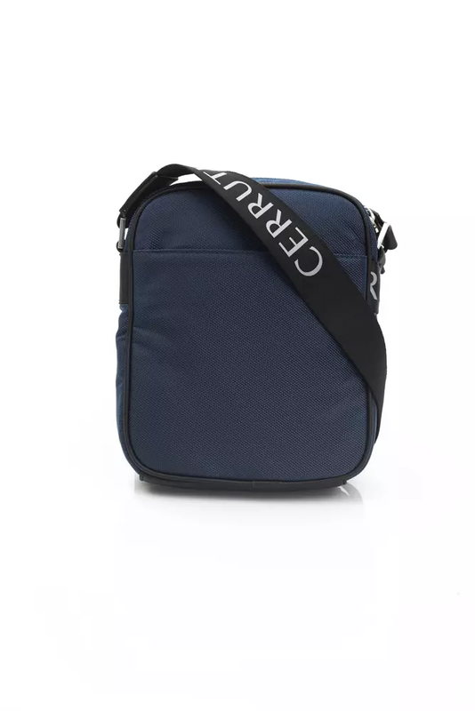 Blue nylon women crossbody bag-null