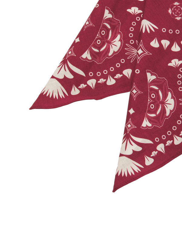 Jacjordia scarf - tibetan red-null