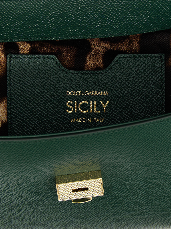 Bicolor calfskin handbag-null