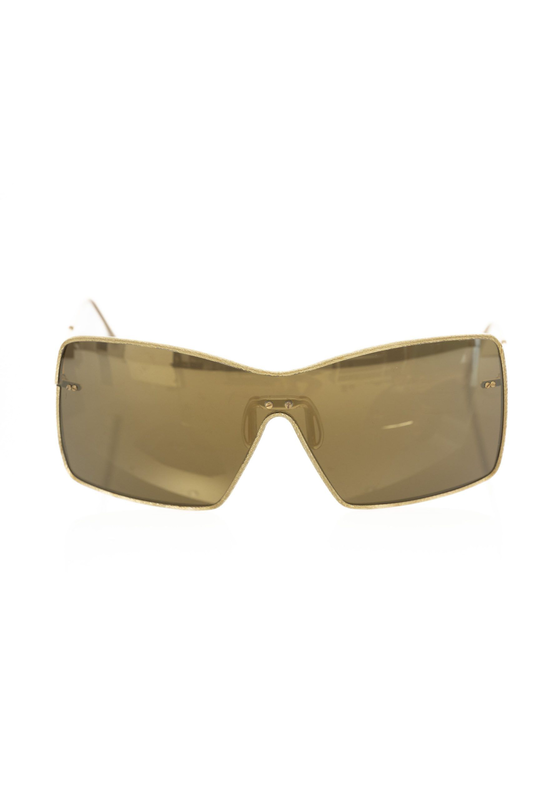 Gold metallic fiber women sunglasses-null