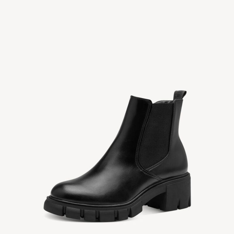 Tamaris women leather booties-null