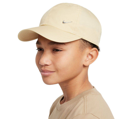 Kids club metal-swoosh cap, Team Gold, medium