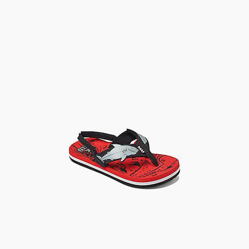 Ahi shark boys sandals-null