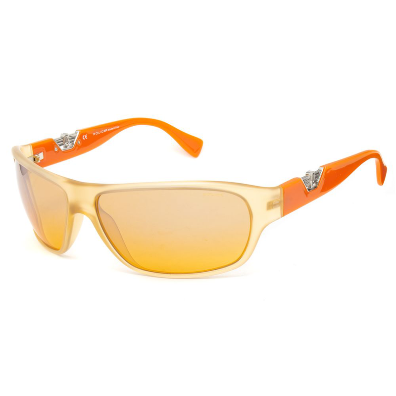 Orange injected sunglasses-null