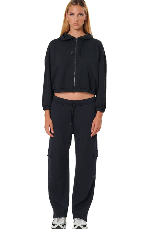 Women's modal crop jacket-null