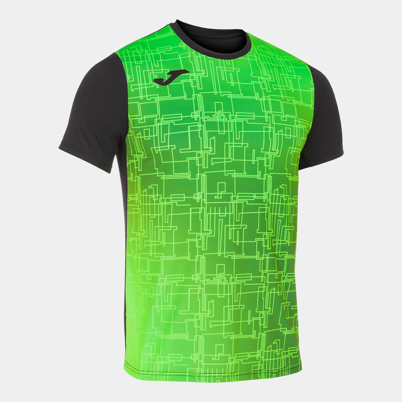 Elite vIII short sleeve t-shirt black fluor green-null