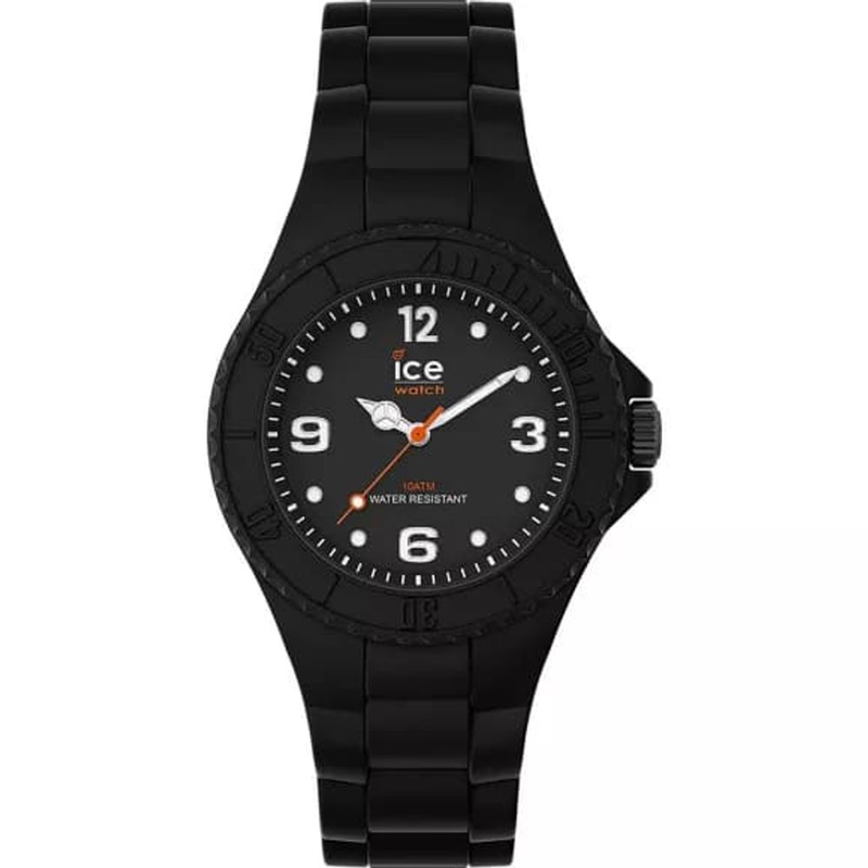 Black synthetic sport watch-null