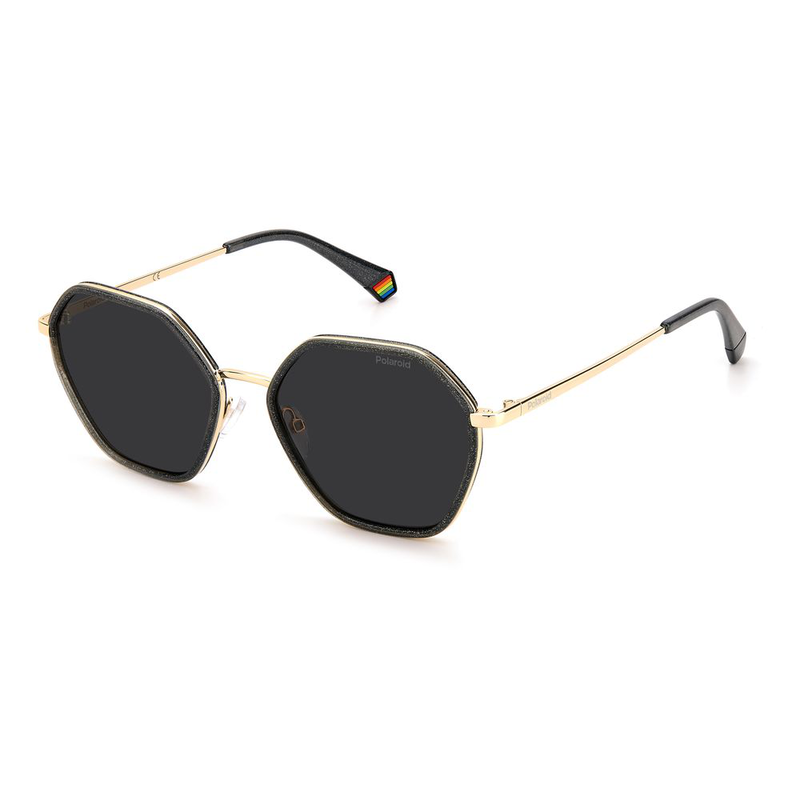 Gray plastic sunglasses-null
