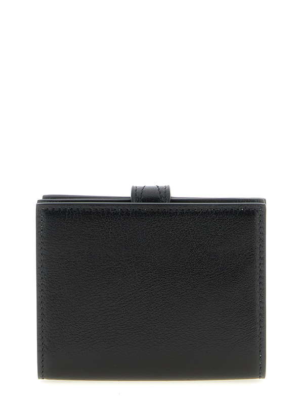 Black buffalo leather cardholder-null