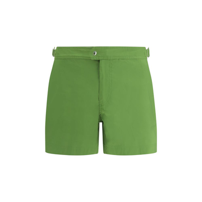 Bicolor polyester swim shorts, Bicolor, medium