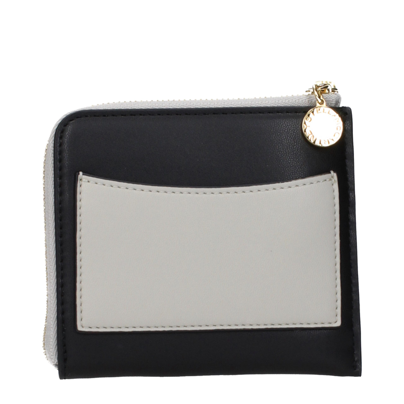 Black leather wallet-null