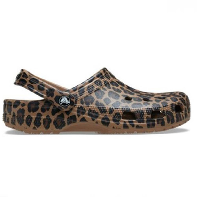 Classic animal clog k, Leopardd, medium