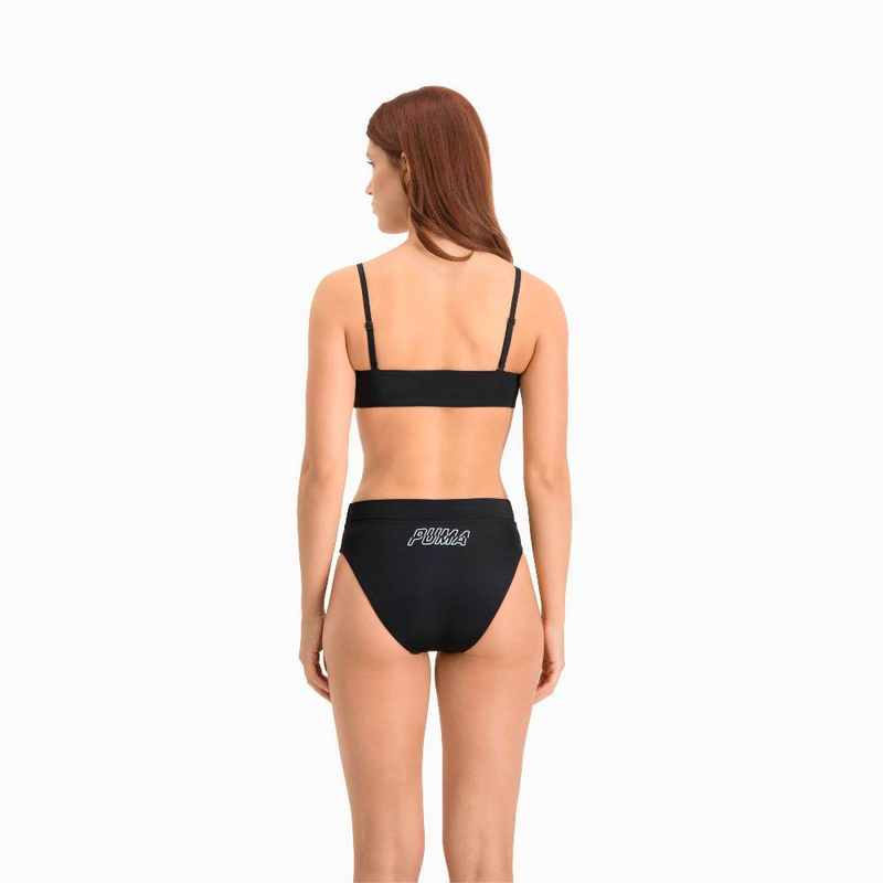 Puma womens swim high waist brief image number null